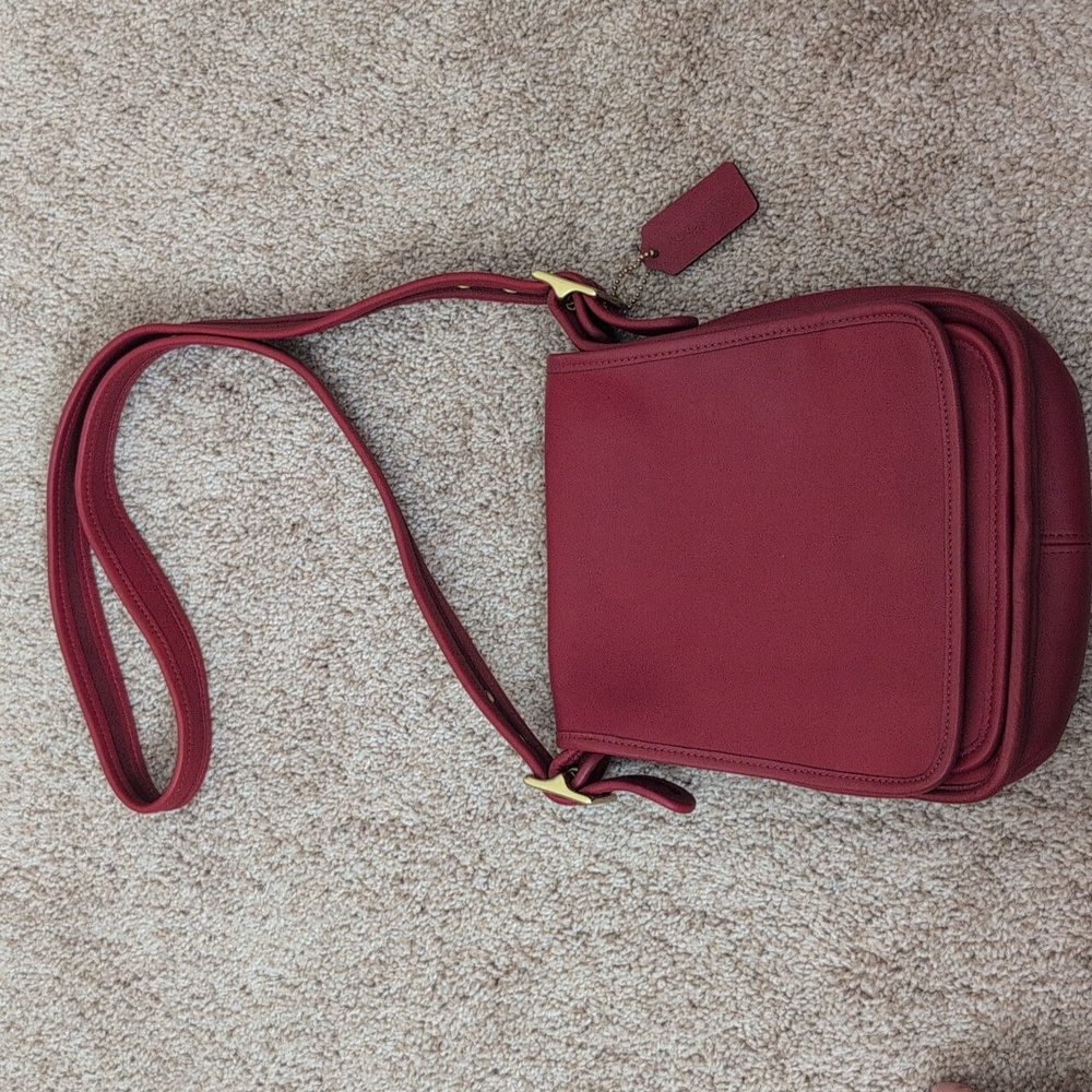 Coach Vintage 9145 Legacy Studio Flap Red
